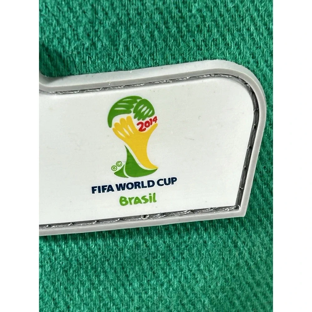 Castrol FIFA World Cup 2014 Brasil Hat adjustable buckle Green has‎ wear
